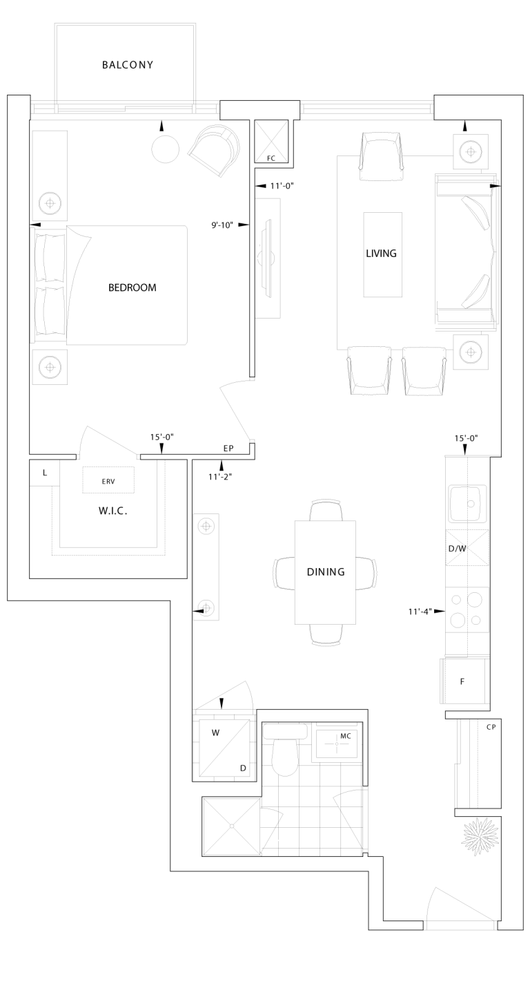 The Lanes at 101 Erskine_floor plan3