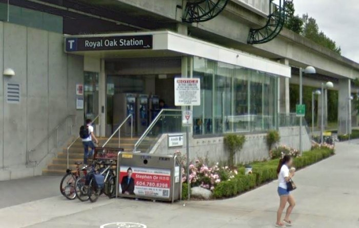 Royal Oak Skytrain stations