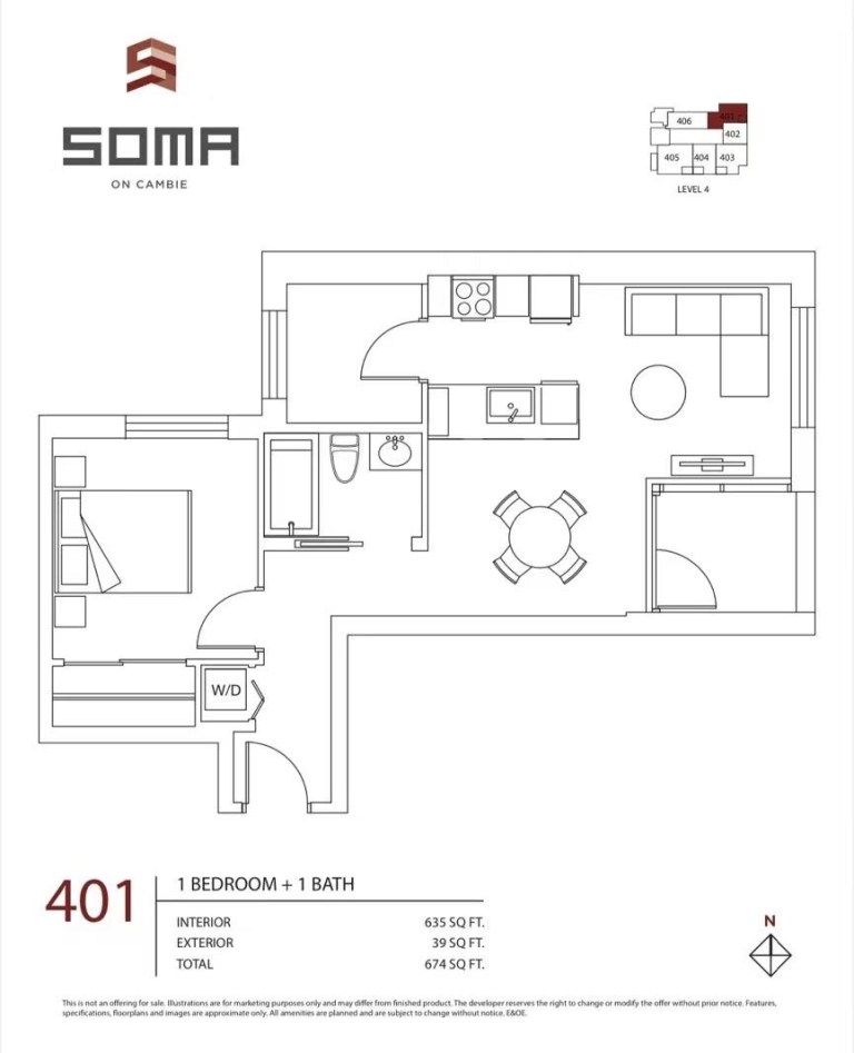 SOMA on Cambie_floor plan