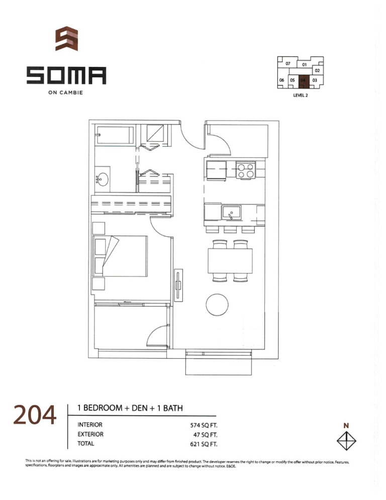 SOMA on Cambie_floor plan2