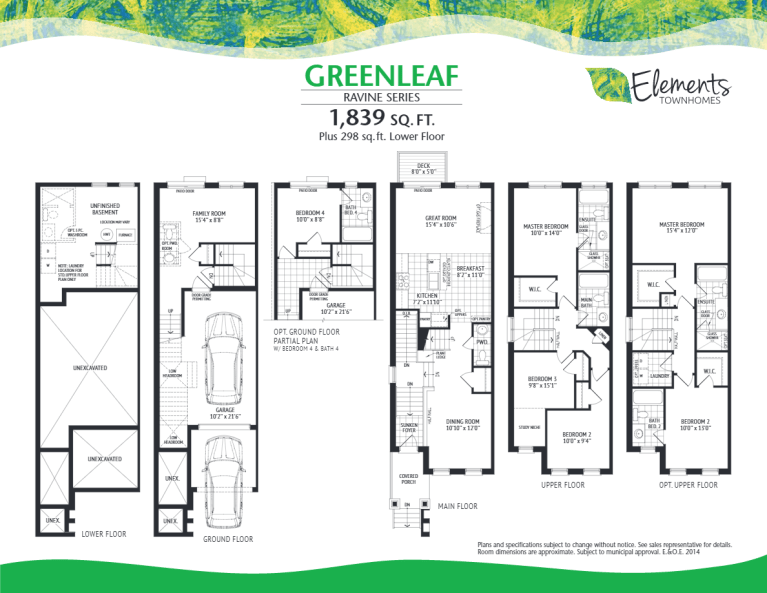 Elements Townhomes 3 bed, 2 bath