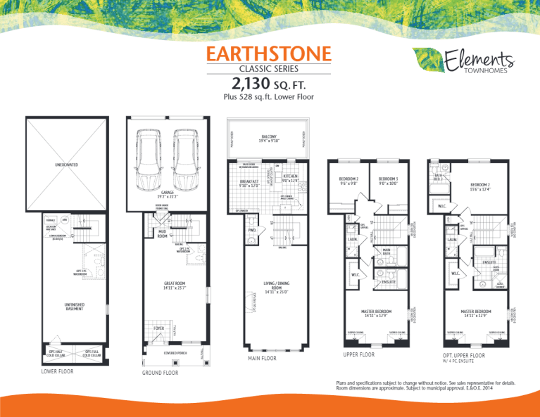 Elements Townhomes 3 bed,2bath