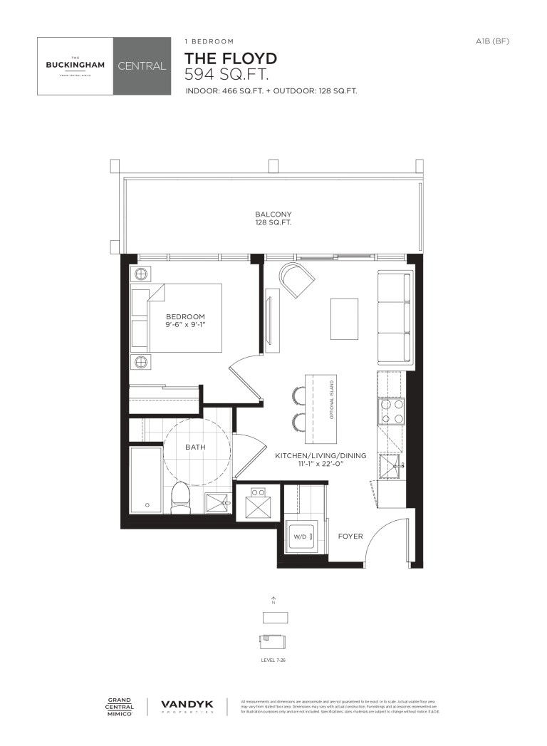 The buckingham at Grand Central_floor plan2