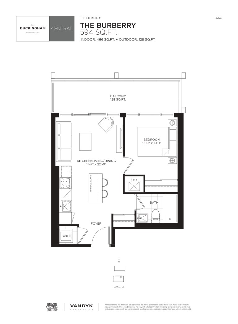 The buckingham at Grand Central_floor plan3