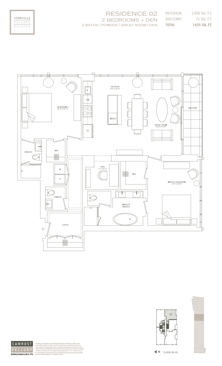 Yorkville Private Residence_floor plan