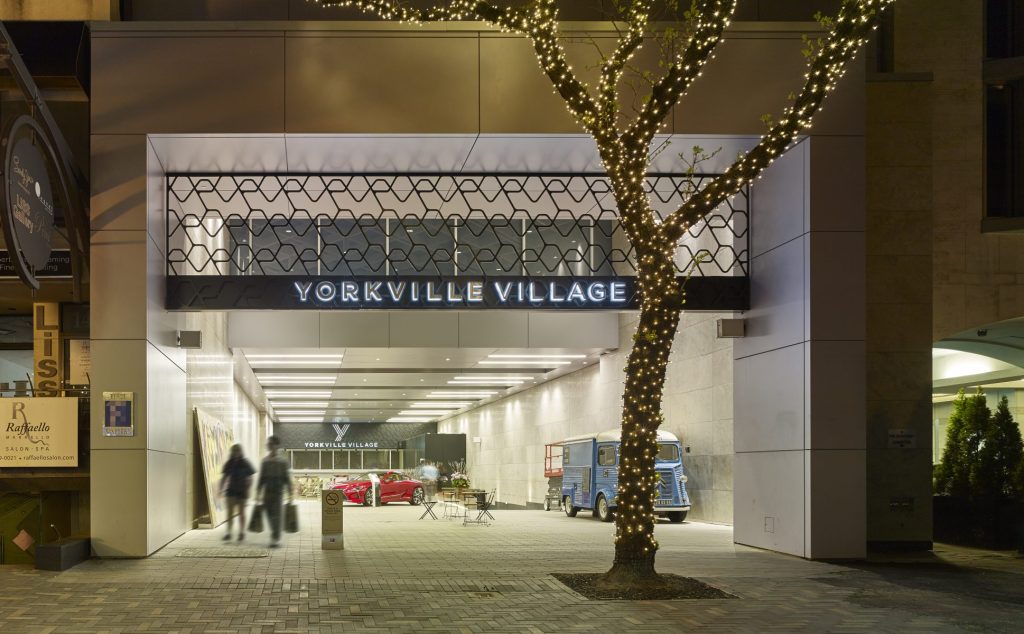 Yorkville Village Shopping Mall