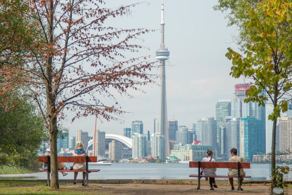 Toronto CN Tower view