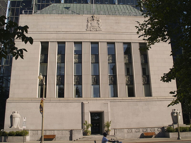 Bank of Canada front view