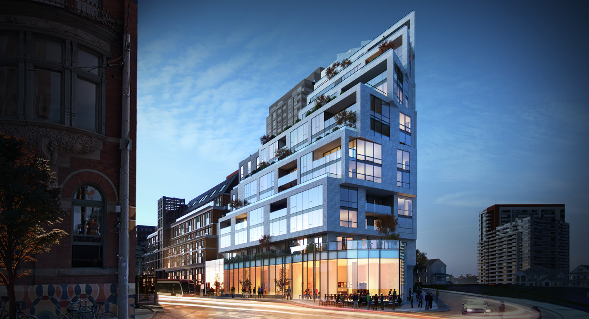 1181 Queen West Condos exterior image from skale.ca