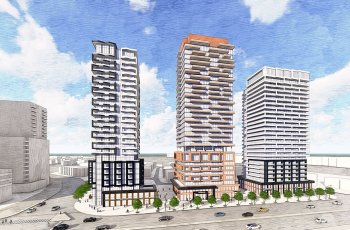 Duo Condos 2 is a new high rise condo complex by National Homes and Brixen Developments located in 245 Steeles Ave W, Brampton.