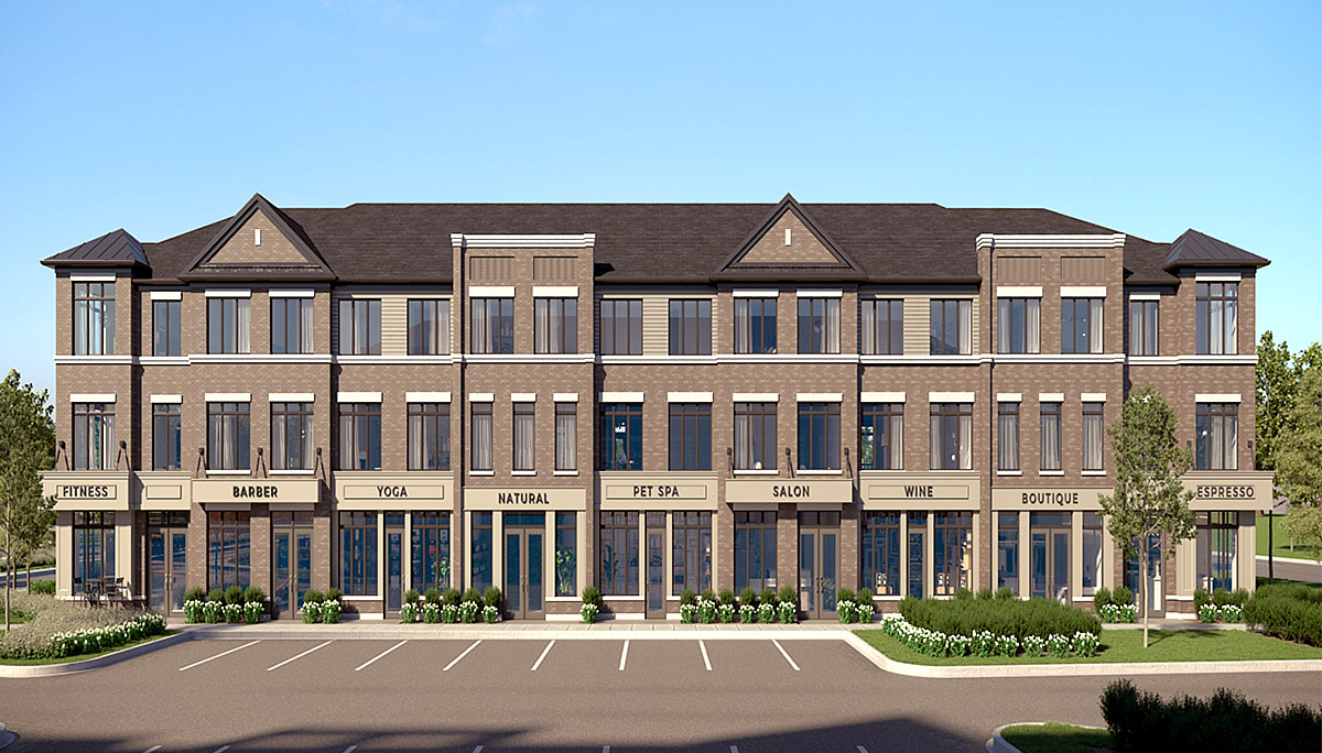 ParQ Towns is a new low rise condo complex by Cachet Estate Homes located in 585 Colborne St E, Brantford.