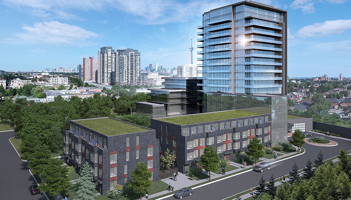 East Junction is a new high rise condo complex by Limen Group located in 386 Symington Ave, Toronto, Ontario.
