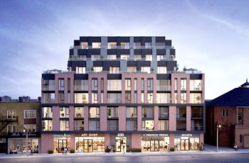 The Roncy Condos is a new high rise condo complex by Wrosley Urban located in 422 Roncesvalles Ave, Toronto, ON.