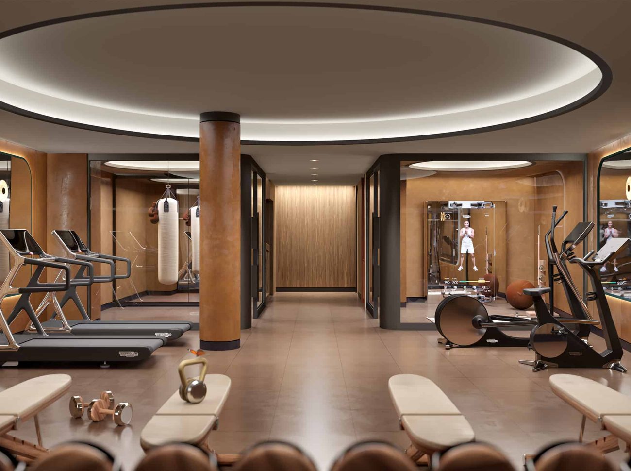 The Capitol Residences gym