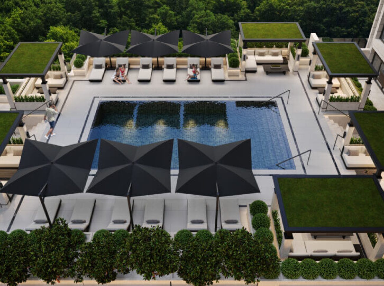Yonge City Square Residences pool